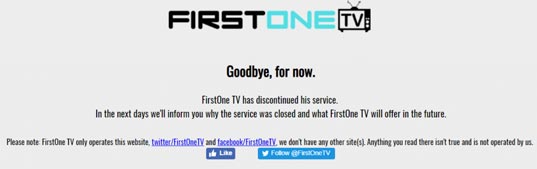 firestonetv shutdown