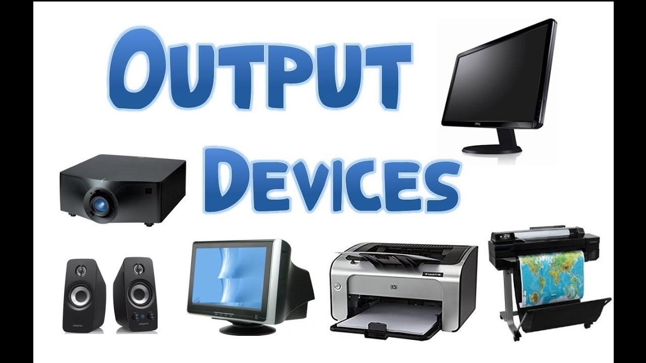 Input And Output Devices Of Computer