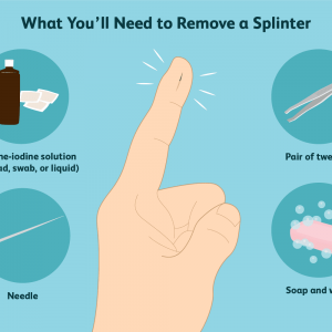  how to remove a splinter