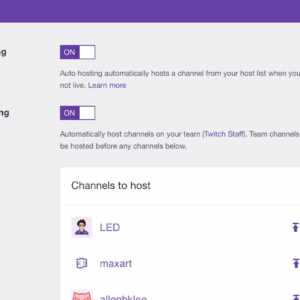 how to host on twitch