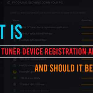 digital tv tuner device registration application