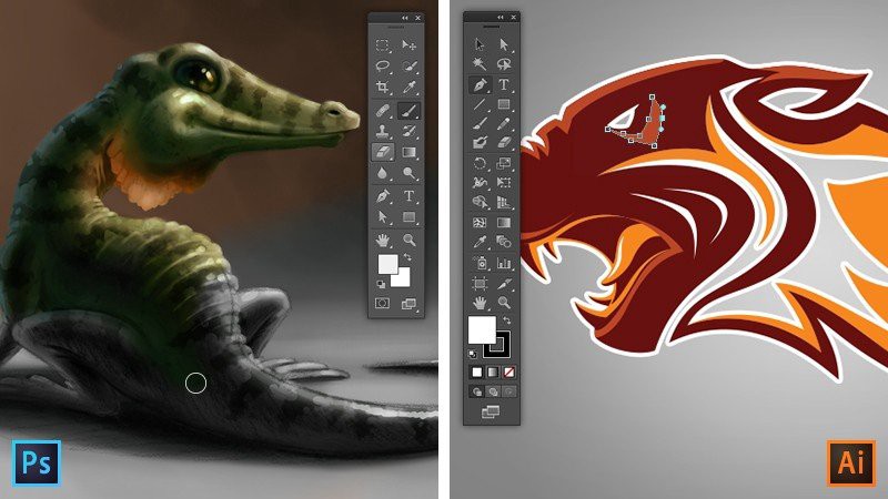 Adobe Illustrator VS Photoshop: 3 Key Differences That Can Sway Your Next Project