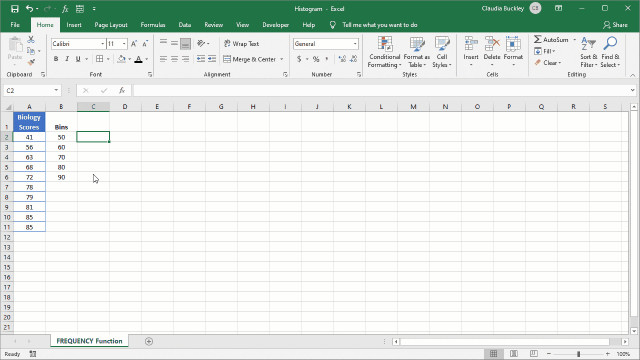 How To Make A Histogram In Excel