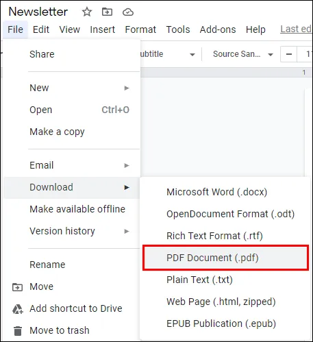 How To Turn A PDF Into A Google Doc
