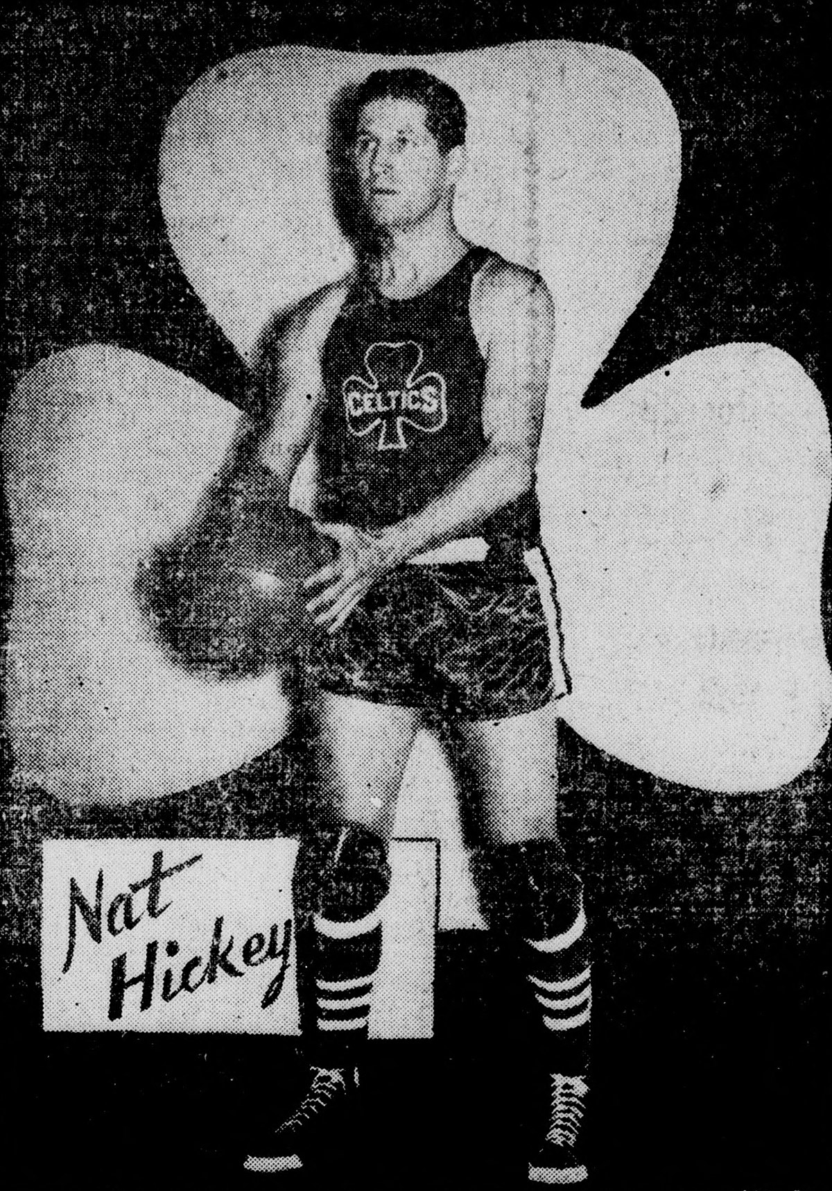 Nicholas J. Hickey during NBA championship 
