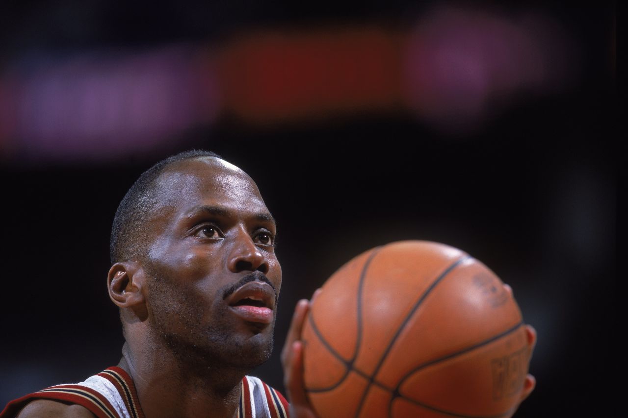 Kevin Willis during one of the NBA tournaments.