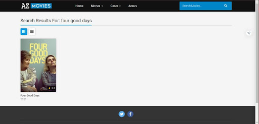 where can i watch four good days AZMovies